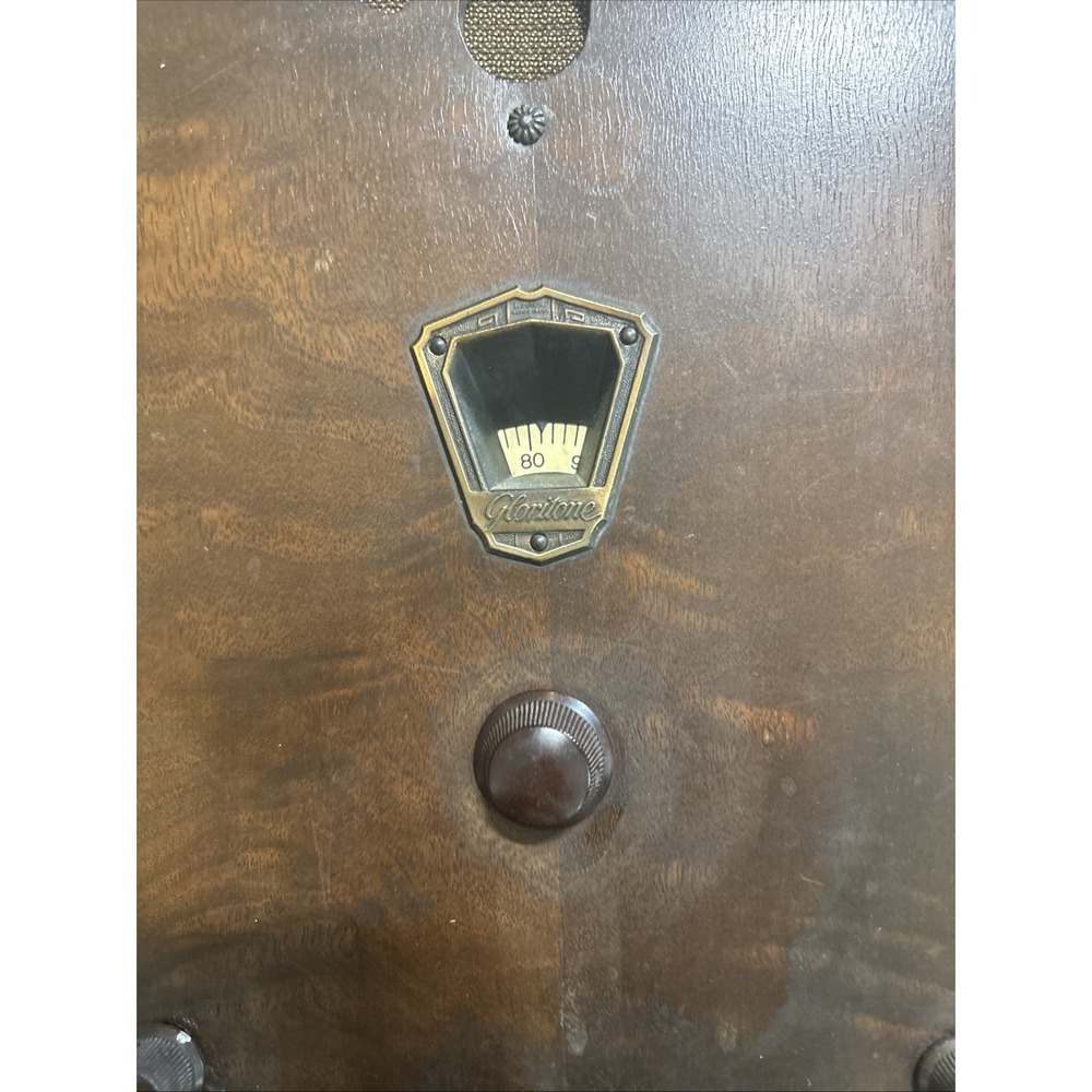 Gloritone Model 26-P 1931 Cathedral Face Looks Complete But Not Working - Picture 5 of 16